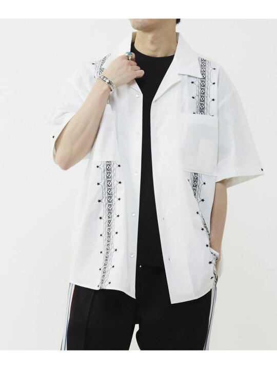 楽天市場】CONVERSE TOKYO STAR PATTERN EMBROIDERED CUBAN SHIRT  