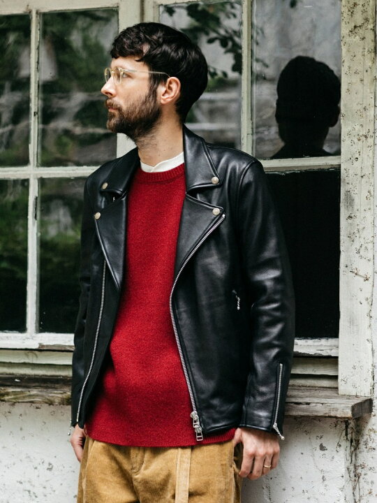 楽天市場】【SALE／30%OFF】MR.OLIVE ヘアシープレザー/ダブル  