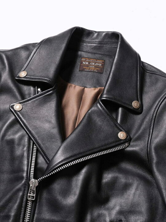 楽天市場】【SALE／30%OFF】MR.OLIVE ヘアシープレザー/ダブル 