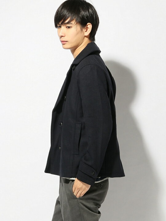 楽天市場】【SALE／60%OFF】TETE HOMME (M)メルトンウール Pコート 