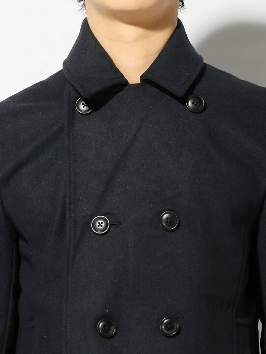 楽天市場】【SALE／60%OFF】TETE HOMME (M)メルトンウール Pコート 