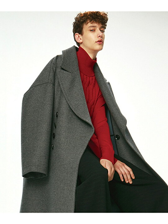 楽天市場】【SALE／20%OFF】SHAREEF W-FACE LONG COAT シャリーフ 