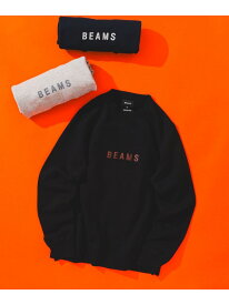 BEAMS MEN BEAMS / BEAMS クルーネック スウェットシャツ ビームス メン トップス スウェット・トレーナー ブラック グレー ネイビー【送料無料】