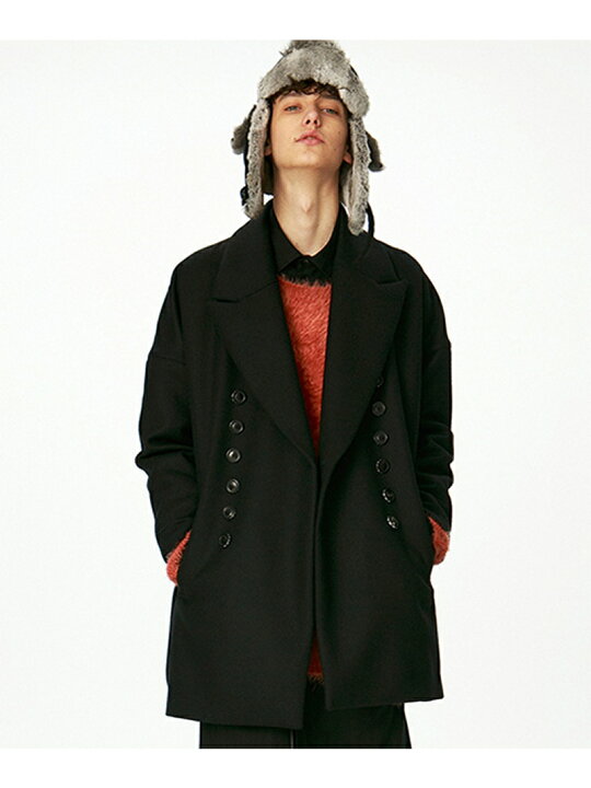 楽天市場】【SALE／20%OFF】SHAREEF W-FACE MIDDLE COAT シャリーフ 