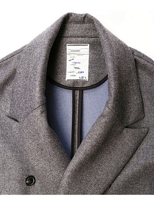楽天市場】【SALE／20%OFF】SHAREEF W-FACE MIDDLE COAT シャリーフ 