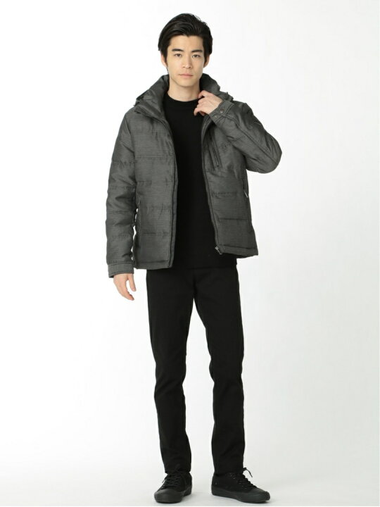 楽天市場】【SALE／25%OFF】TAKA-Q 撥水ジャガードチェック ダウン 
