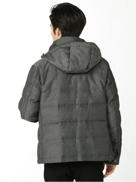 楽天市場】【SALE／25%OFF】TAKA-Q 撥水ジャガードチェック ダウン 