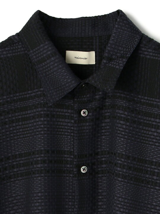 楽天市場】GARDEN TOKYO Toironier/トワロニエ/Dobby Loose Shirt 