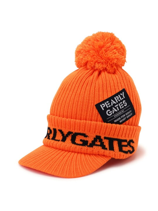 楽天市場】PEARLY GATES 梵天&つば付きニットキャップ (UNISEX 