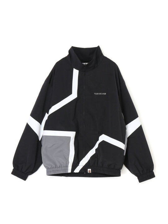 楽天市場】A BATHING APE COLOR BLOCKING METAL LOGO PIN TRACK JACKET 