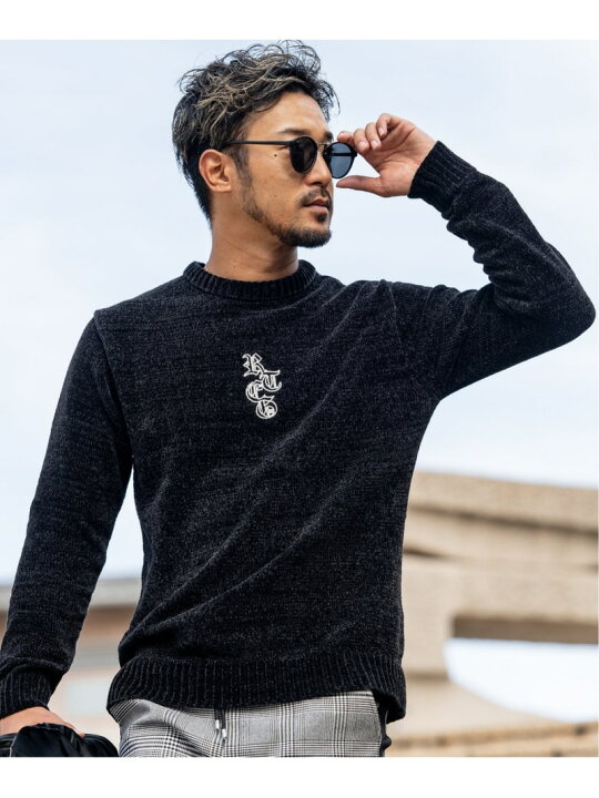 楽天市場】Retro Engine Retro Engine/(M)RTEG/O.E Mall knit アダムス 
