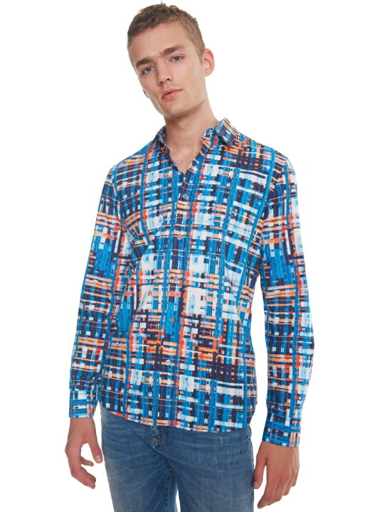 楽天市場】【SALE／30%OFF】Desigual シャツ長袖 EHUD デシグアル 