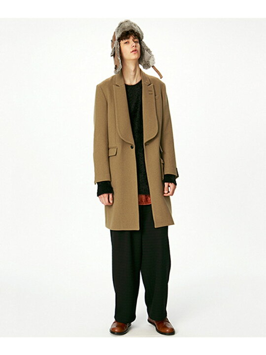 楽天市場】【SALE／40%OFF】SHAREEF HB MELTON CHESTER COAT 