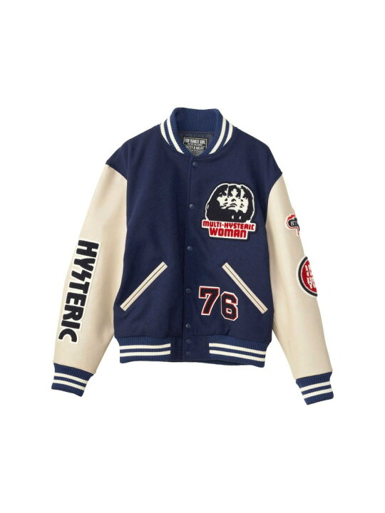 楽天市場】HYSTERIC GLAMOUR SPEAK NO EVILワッペン スタジャン 