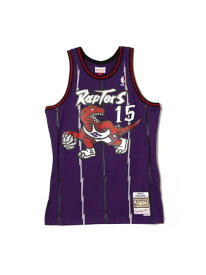 Mitchell & Ness ヴィンス・カーター ラプターズ ロード スイングマンジャージ SWINGMAN JERSEY 1998-99 TORONTO RAPTORS VINCE CAR ルーキーユーエスエー トップス その他のトップス パープル【送料無料】