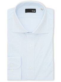 【SALE／31%OFF】TAKA-Q ノンアイロンストレッチ NEWスタンダードフィット カッタウェイ長袖ニットシャツ 【25AW】 タカキュー スーツ・フォーマル Yシャツ・カッターシャツ ブルー【RBA_E】