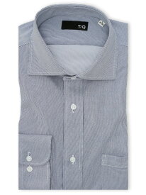 【SALE／31%OFF】TAKA-Q ノンアイロンストレッチ NEWスタンダードフィット カッタウェイ長袖ニットシャツ 【25AW】 タカキュー スーツ・フォーマル Yシャツ・カッターシャツ ネイビー【RBA_E】