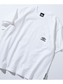 UMBRO 別注 Pocket Short Sleeve Tee フリークスストア トップス カットソー・Tシャツ ホワイト グレー ブラック グリーン ブルー ネイビー【送料無料】