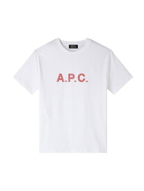 A.P.C. James Tシャツ アー・ぺー・セー トップス カットソー・Tシャツ ホワイト【送料無料】