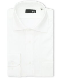 【SALE／31%OFF】TAKA-Q ノンアイロンストレッチ NEWスタンダードフィット ワイドカラー長袖ニットシャツ 【25AW】 タカキュー スーツ・フォーマル Yシャツ・カッターシャツ ホワイト【RBA_E】