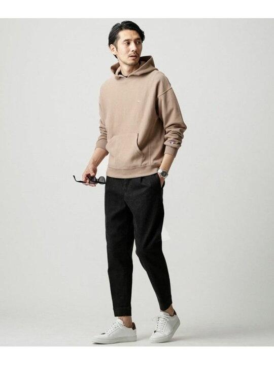 楽天市場 Sale 50 Off Champion 別注reverse Weave Pullover Parka ナノユニバース カットソー パーカー ブラック グレー ベージュ ブラウン Rba E 送料無料 Rakuten Fashion Men