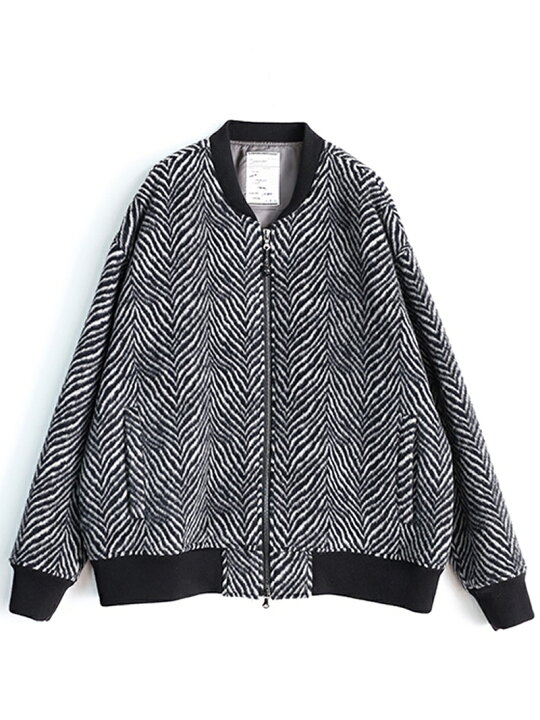 楽天市場】【SALE／40%OFF】SHAREEF *ZEBRA SHAGGY BLOUSON シャリーフ  
