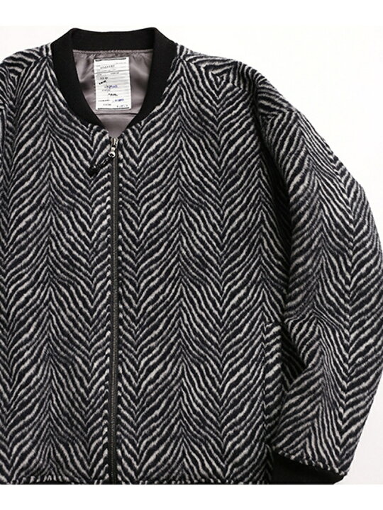 楽天市場】【SALE／40%OFF】SHAREEF *ZEBRA SHAGGY BLOUSON シャリーフ  