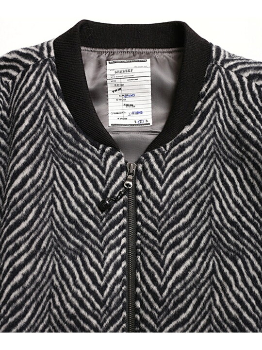 楽天市場】【SALE／40%OFF】SHAREEF *ZEBRA SHAGGY BLOUSON シャリーフ  