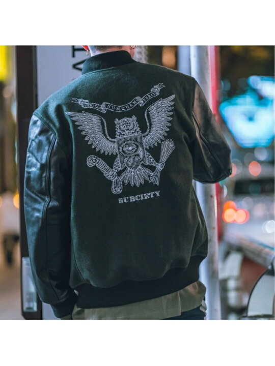 楽天市場】【SALE／10%OFF】Subciety Subciety/(M)STADIUM JKT 