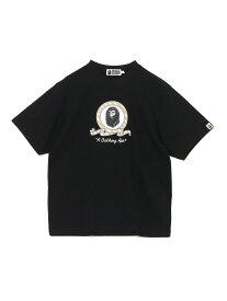 A BATHING APE BAPE GRAPHIC RELAXED FIT TEE ア ベイシング エイプ トップス カットソー・Tシャツ ブラック ホワイト【送料無料】