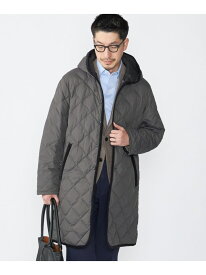 SHIPS MEN 【WEB限定/SHIPS別注】TAION:＜手洗い可能＞ダウン キルティング フードコート 24FW シップス ジャケット・アウター ダウンジャケット・ダウンベスト ネイビー ブラック グレー【先行予約】*【送料無料】