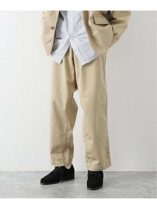 楽天市場】417 EDIFICE 【nanamica / ナナミカ】Wide Chino Pants 