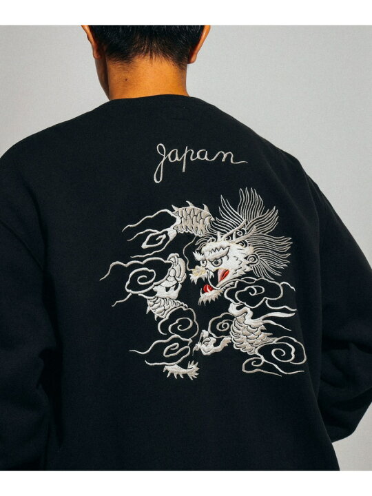 楽天市場】BEAMS 【別注】テーラー東洋 / SUKA CREW SWEAT EMBROIDERED 