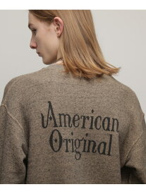 Schott SALT AND PEPPER SWEAT "AMERICAN ORIGINAL"ソルトアンドペッパースウエット "アメリカンオリジナル ショット トップス スウェット・トレーナー ベージュ グレー【送料無料】