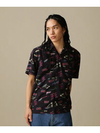 【SALE／30%OFF】AVIREX AVIATOR'S DINER ALOHA SHIRT / アヴィエーターズ ダイナー アロハシャツ アヴィレックス トップス シャツ・ブラウス ブラック ホワイト レッド【RBA_E】【送料無料】