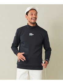 23区GOLF 【MEN】ストレッチ裏フリース モックネック ニジュウサンクゴルフ トップス スウェット・トレーナー ネイビー ホワイト グリーン【送料無料】