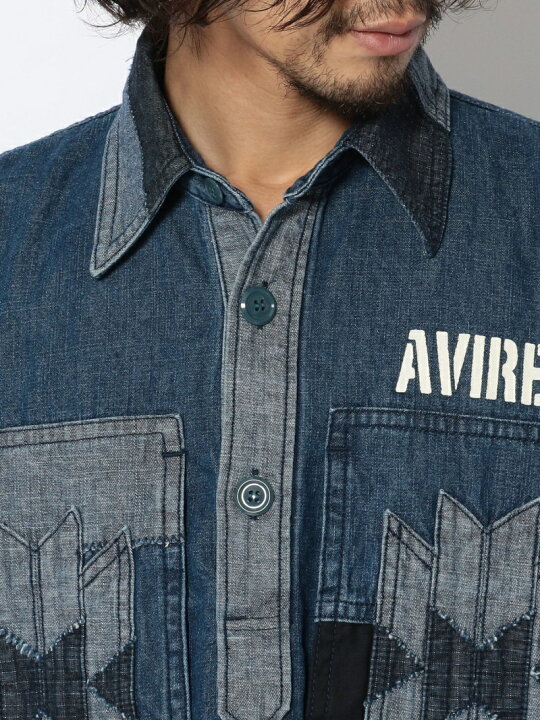 楽天市場】【SALE／57%OFF】AVIREX 【TYPE BLUE】ネイティブ パネル 
