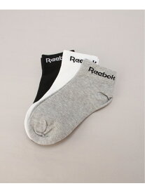 Reebok (U)ACT CORE ANKLE SOCK 3P リーボック 靴下・レッグウェア 靴下 グレー ブラック ホワイト