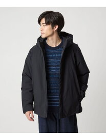 UNITED ARROWS green label relaxing T/W フード ダウン ブルゾン ユナイテッドアローズ グリーンレーベルリラクシング ジャケット・アウター ダウンジャケット・ダウンベスト ネイビー ブラック グレー【送料無料】