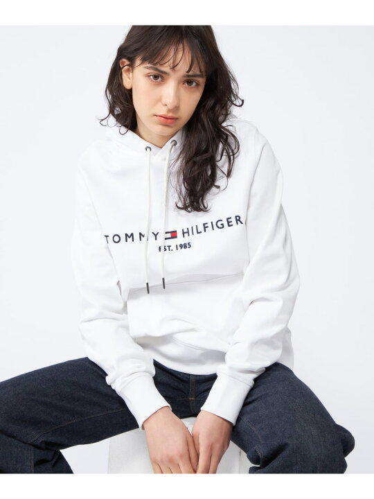 楽天市場】TOMMY HILFIGER エンブロイドロゴパーカー トミー 