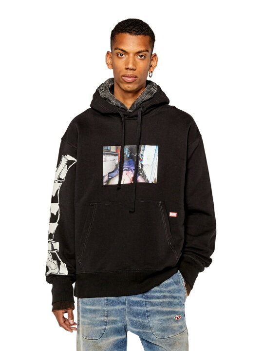 楽天市場】【SALE／58%OFF】DIESEL メンズ スウェット パーカー 