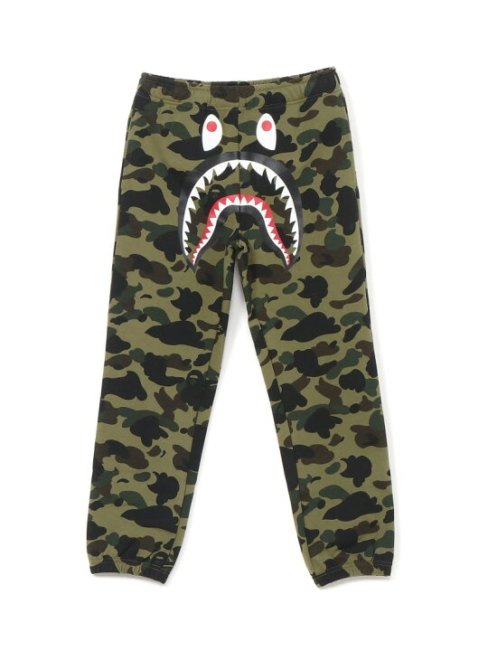 楽天市場】A BATHING APE 1ST CAMO SHARK SWEAT PANTS ア ベイシング 