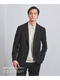 UNITED ARROWS ドビー シングル2ボタンジャケット COZY -ウォッシャブル・ストレッチ・撥水- ユナイテッドアローズ スーツ・フォーマル スーツジャケット ネイビー ブラック ブラウン【送料無料】