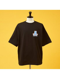 ABAHOUSE LASTWORD 【阪神タイガース*アバハウス】コラボレーションTシャツ アバハウス トップス カットソー・Tシャツ ホワイト ブラック【送料無料】