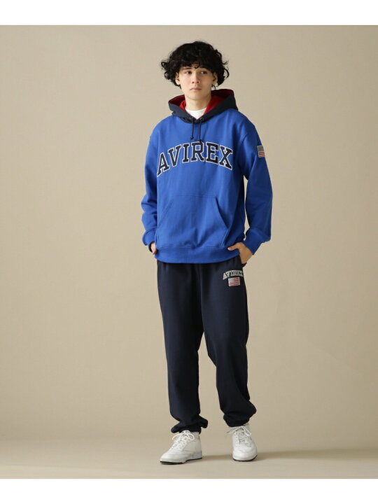 楽天市場】【SALE／50%OFF】AVIREX ARCH LOGO COLOR HOOD L/S PARKA 