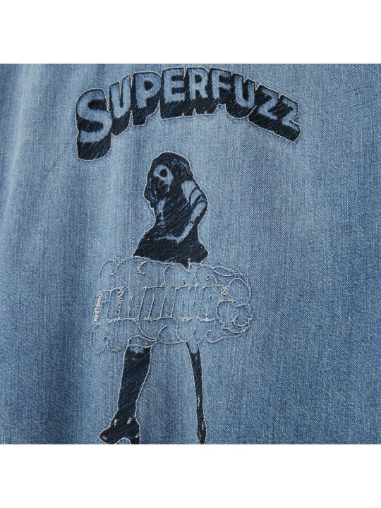 楽天市場】HYSTERIC GLAMOUR SUPER FUZZ刺繍 ウエスタンデニムシャツ 