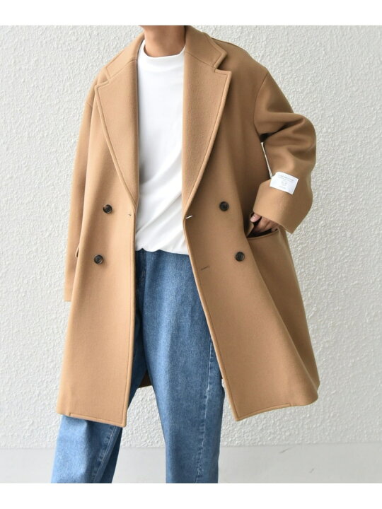 楽天市場】SHIPS any SHIPS any: PURE WOOL MELTON ダブル チェスター 
