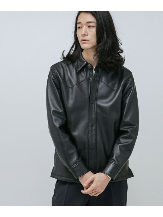 楽天市場】【SALE／50%OFF】NANO universe SCHOTT/別注 LEATHER 