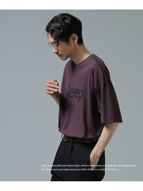 【SALE／30%OFF】NANO universe GOOD ROCK SPEED×Anti Soaked(R) 汗染み防止 ジープ Tシャツ ナノユニバース トップス カットソー・Tシャツ【RBA_E】【送料無料】