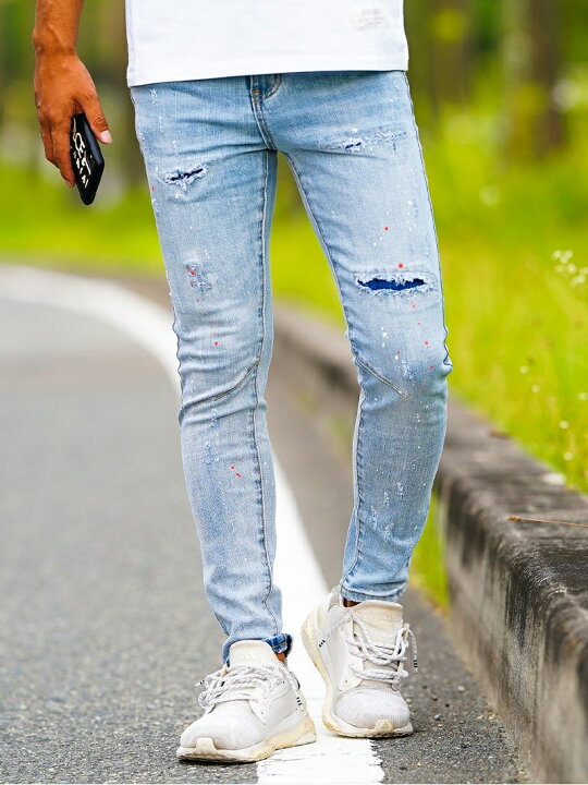楽天市場】Retro Engine Retro Engine/(M)L.C.D.R Denim L/PT アダムス  